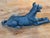 Gray 19th Century Austrian Bronze Recumbent Dog With Studded Collar For Sale - Image 8 of 8