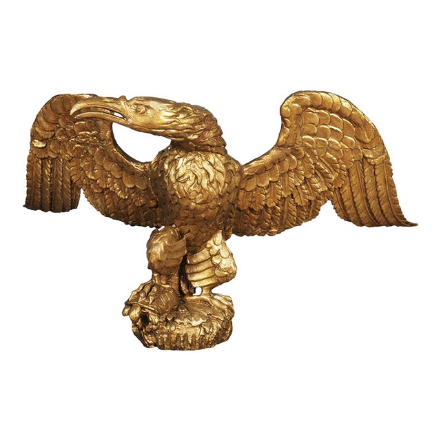 Large Regency Giltwood Eagle For Sale