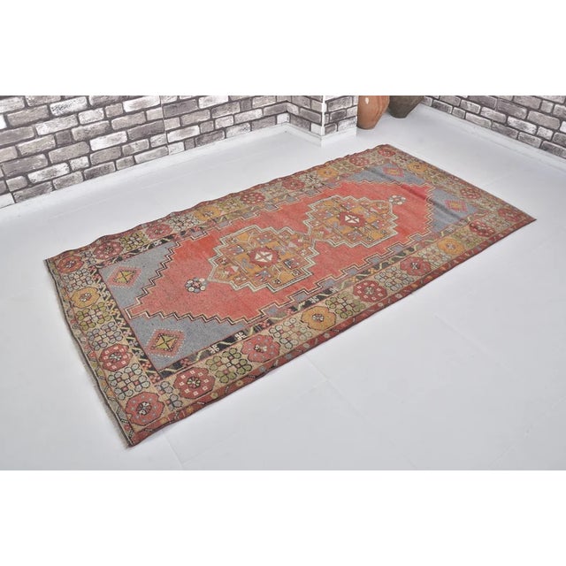 1950s Small Neutral Anatolian Rug, Organic Modern Home Decor For Sale In Phoenix - Image 6 of 10