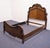 Fairmont Designs Bookmatched Pecan Louis XV French Provincial Queen Size Bed - Chestnut Finish C7025-08 For Sale - Image 4 of 14