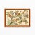 Ceramic hand painted artwork of five birds by Catalan artist Diaz Costa, circa 1960. Framed. Signed. In original...
