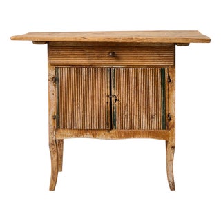 Antique Swedish Sideboard in Pine, 1820 For Sale