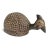 Vintage Burkina Faso Guinea Fowl Helmet Mask For Sale - Image 11 of 11