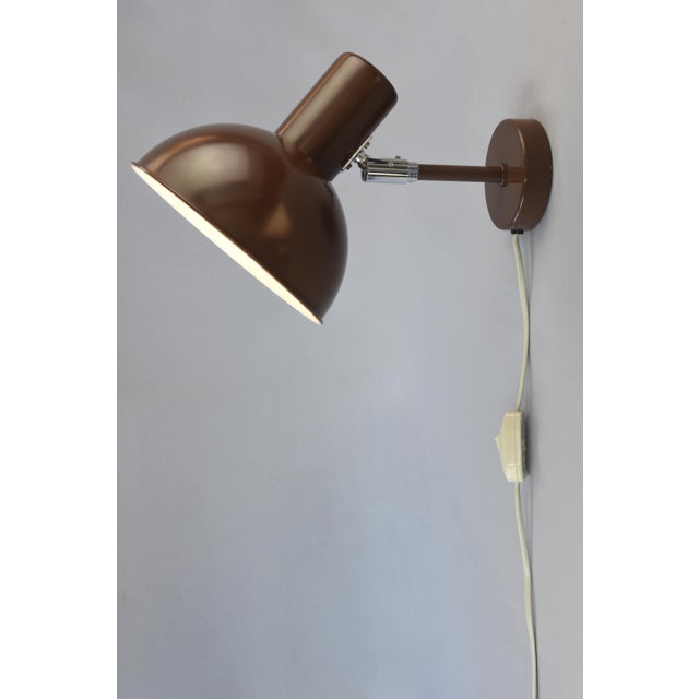Bunker Wall Lamp by Johannes Hammerborg for Fog & Mørup, 1977 For Sale - Image 6 of 13