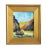 American Colorful Flowers & Mountains Landscape Oil Painting Including the Antiqued Gold Wood Frame For Sale - Image 3 of 7