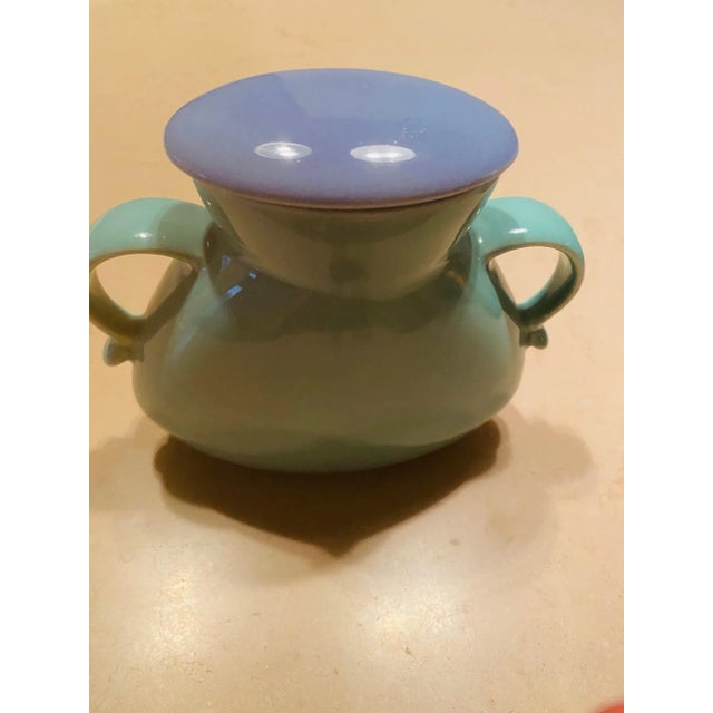 Rare, Never-Used Lindt Stymeist Colorways Serveware Set of 4 - Memphis Postmodern Japan For Sale - Image 9 of 13