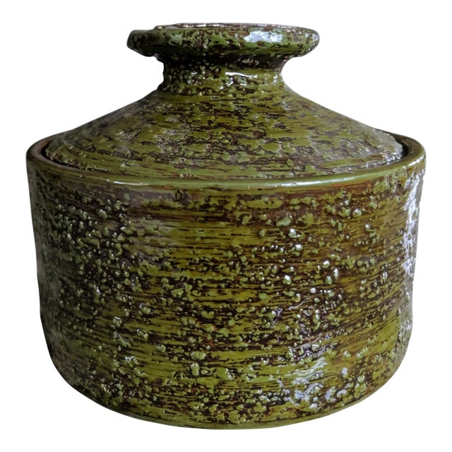 Vintage Italian Bitossi for Rosenthal Netter Ceramic Pot For Sale