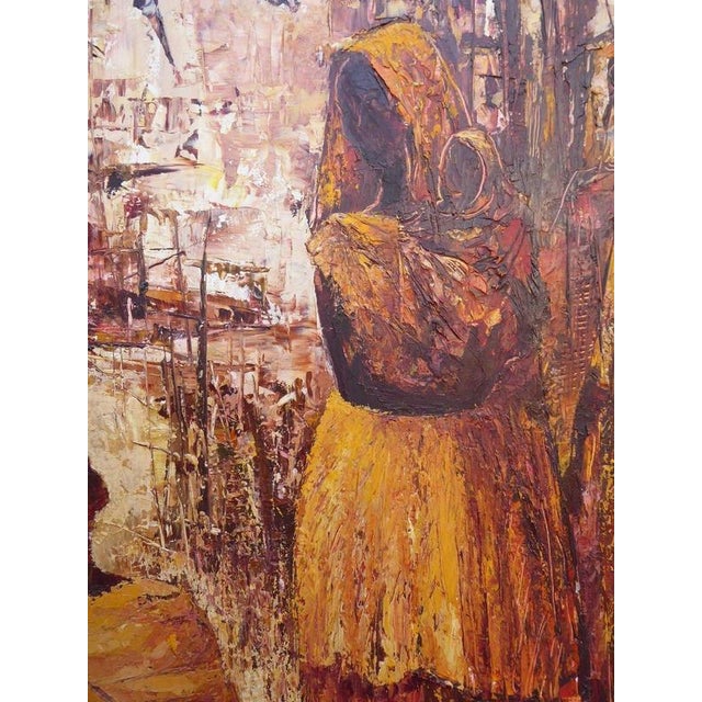 John Seldon, Tribal Women, 1962, Oil Painting For Sale - Image 7 of 14