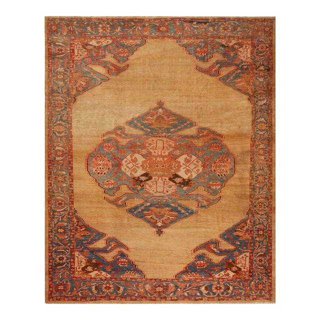 Nazmiyal Collection Antique Persian Bakshaish Rug For Sale