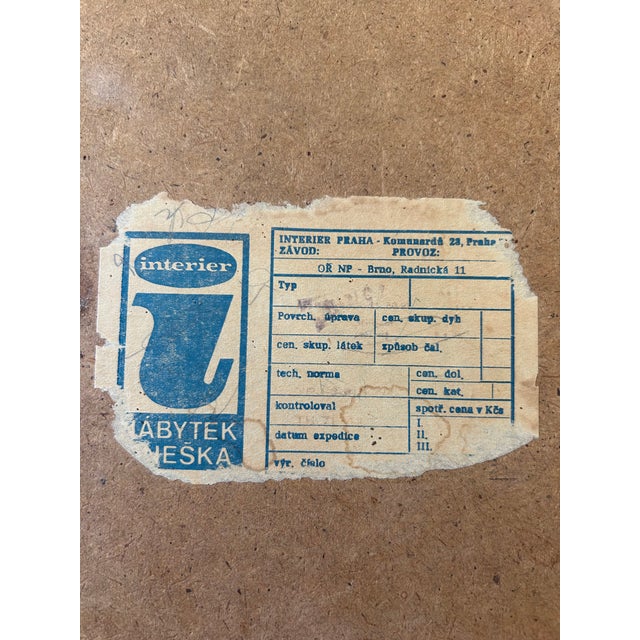 Mid-Century Coffee Table by Jiří Jiroutek, Former Czechoslovakia, 1960s For Sale - Image 9 of 11