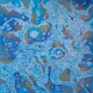Alexander Arshansky Abstract Painting "Koi" For Sale