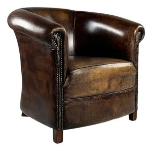 Set of Sheepskin Club Chairs
