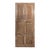 Antique Carved Wood Door Natural Farmhouse Statement Barn Door 80x36 For Sale