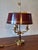 Mid-Century Modern French Brass Table Lamp from Maison Lucien Gau For Sale - Image 6 of 14