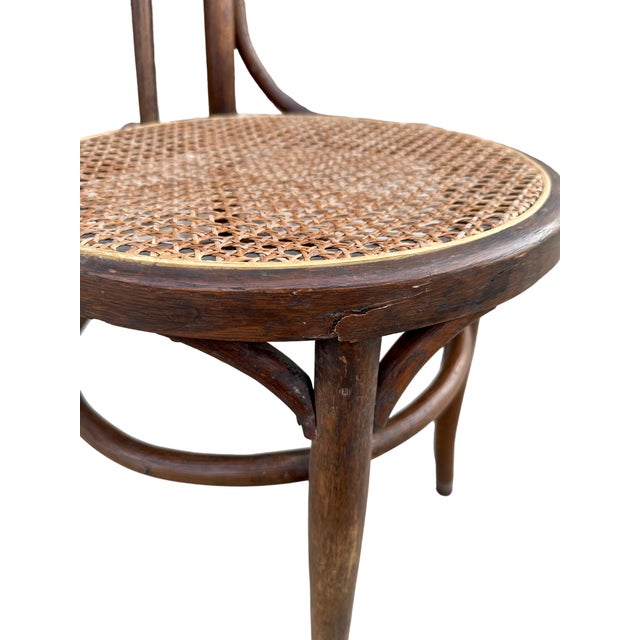 No 18 Rattan Vintage Chair Chairish