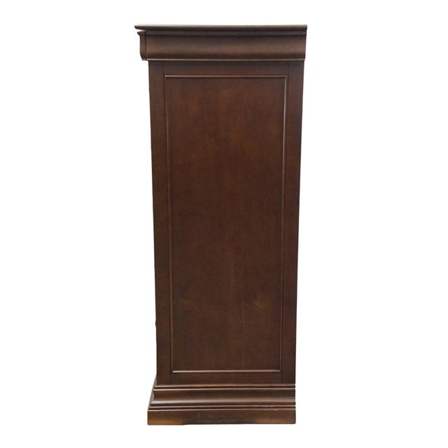 Brown Durham Furniture Solid Cherry Contemporary Traditional Style 35" Chest of Drawers W498-10 For Sale - Image 8 of 11