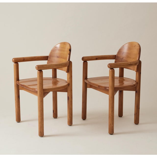 1970s Rainer Daumiller Pine Dining Chairs, 1960s-70s, Set of 6 For Sale - Image 5 of 16