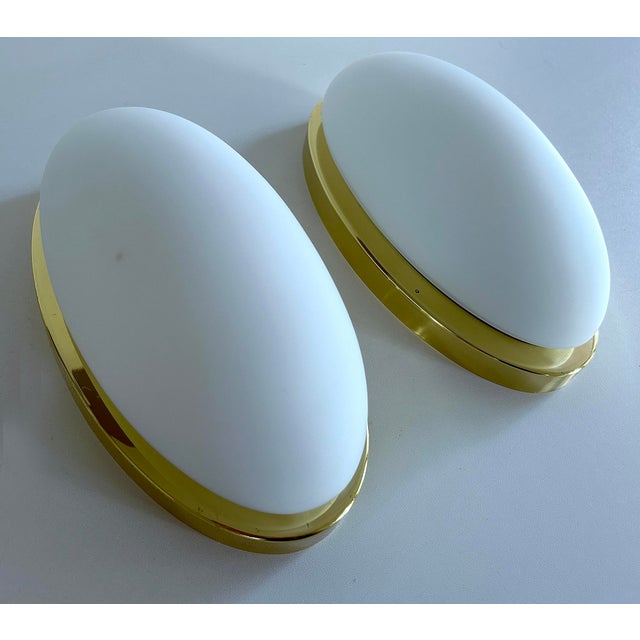 1970s Vintage Glass Sconces from Limburg, Set of 2 For Sale - Image 5 of 18