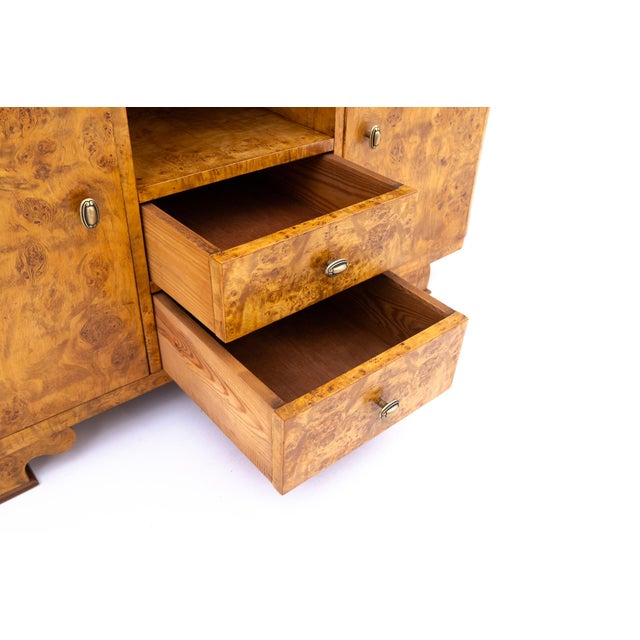 Art Deco Style Sideboard, Poland, 1950s For Sale - Image 9 of 12