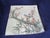 Tan Vintage Little Bluebird Among the Cherry Blossoms With Bamboo Accent Dinner Napkins- Set of 4 For Sale - Image 8 of 11