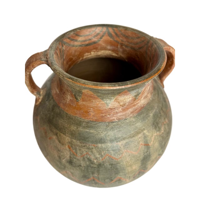 Vintage Hand Painted Pottery For Sale In Philadelphia - Image 6 of 7