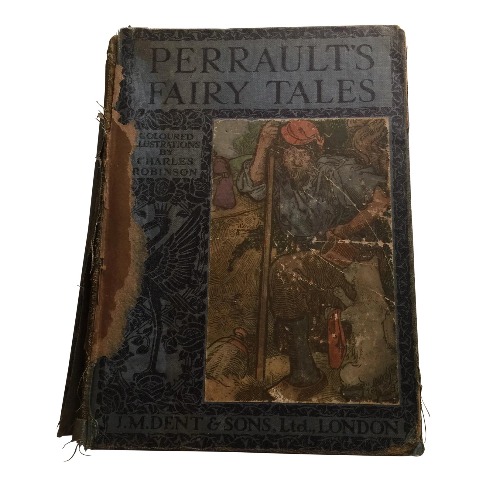 Perrault's Fairy Tales Book, C. 1913 Chairish
