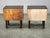 Art Deco Nightstands with Black Opaxit Glass, Czechoslovakia, 1940s, Set of 2 For Sale - Image 6 of 15