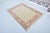Textile 1960s Soft Pastel Ecru and Burnt Color Faded Area Rug For Sale - Image 7 of 11
