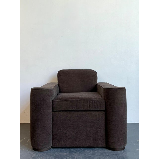 Vintage Ralph Lauren Deco Lounge Chair For Sale - Image 17 of 18