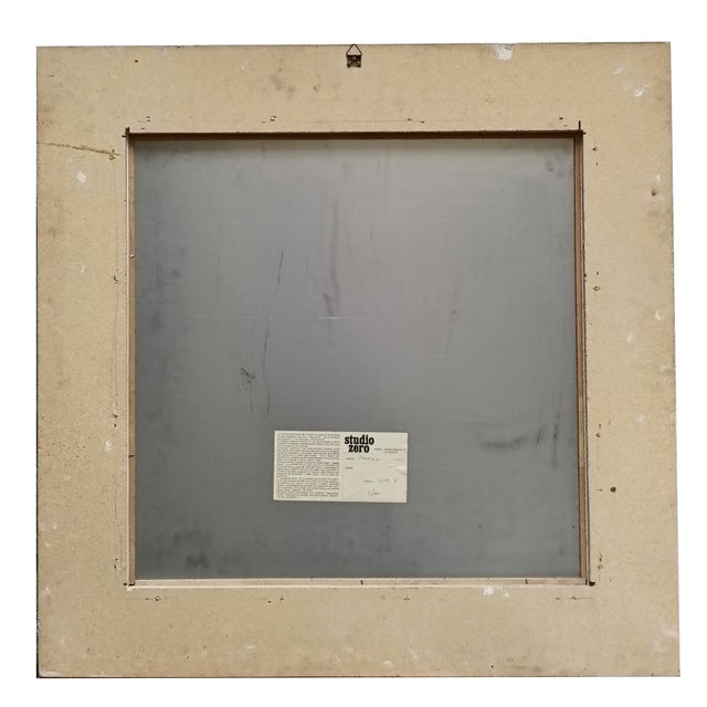 1970s Siro Covey, Prospettiva, 1970s, Screen Printing on Steel For Sale - Image 5 of 10