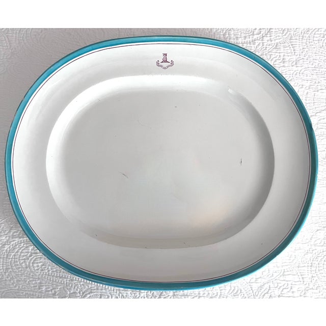Antique Wedgwood 20" Turkey Platter-Thomas Goode, London For Sale - Image 10 of 10