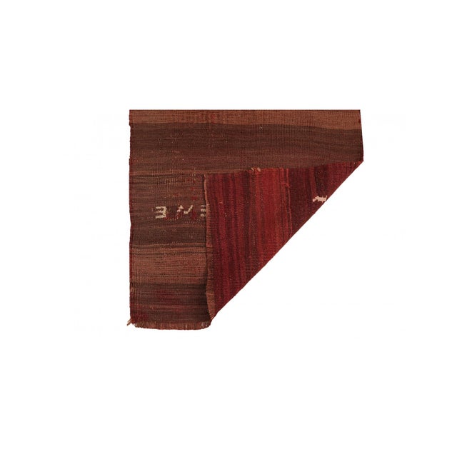 Mid-Century Modern Mini Vintage Decorative Kilim Rug - 1`8″ X 2`4″ For Sale - Image 3 of 3