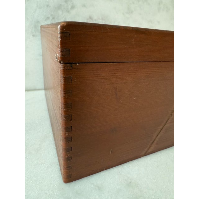 Vintage Cuesta-Rey Wooden Cigar Box For Sale - Image 12 of 12