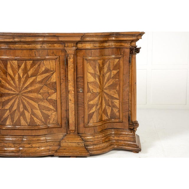 Italian Walnut Side Cabinet, 19th Century For Sale - Image 12 of 13