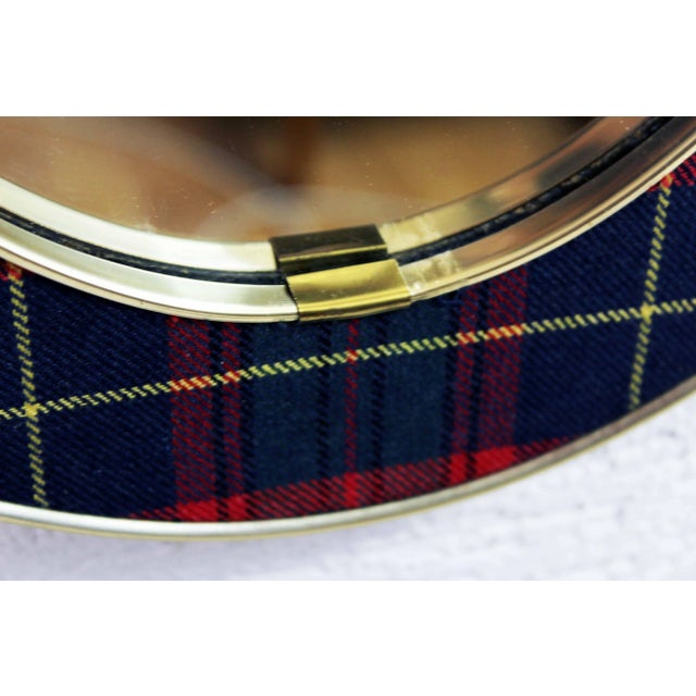 Scottish Fabric Mirror, 1960 For Sale - Image 11 of 12