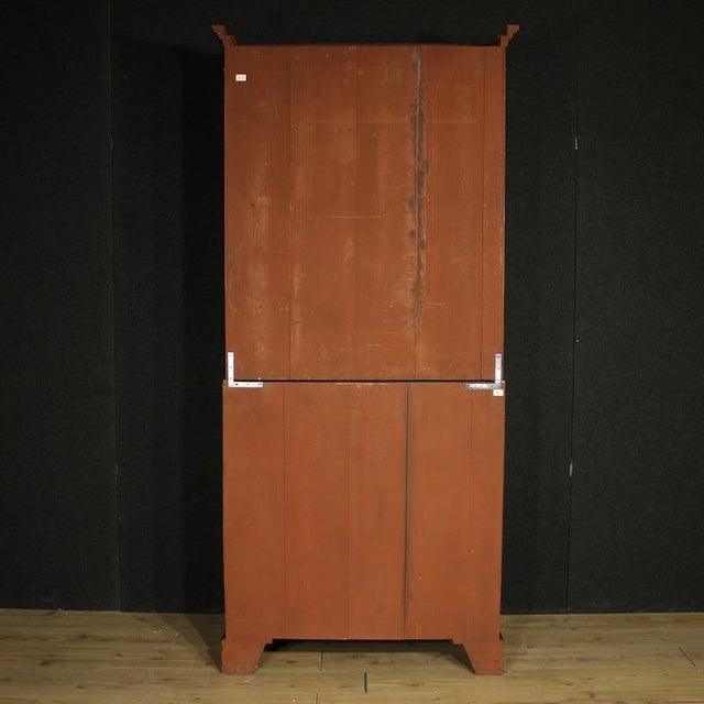 Wood 20th Century Georgian English Trumeau, 1950 For Sale - Image 7 of 13