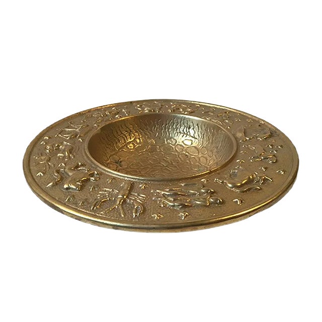 Vintage Bronze Bowl from Nordisk Malm, 1940s For Sale