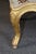 Pair 19th C French Louis XV Style Giltwood Wingback Chairs For Sale - Image 12 of 14