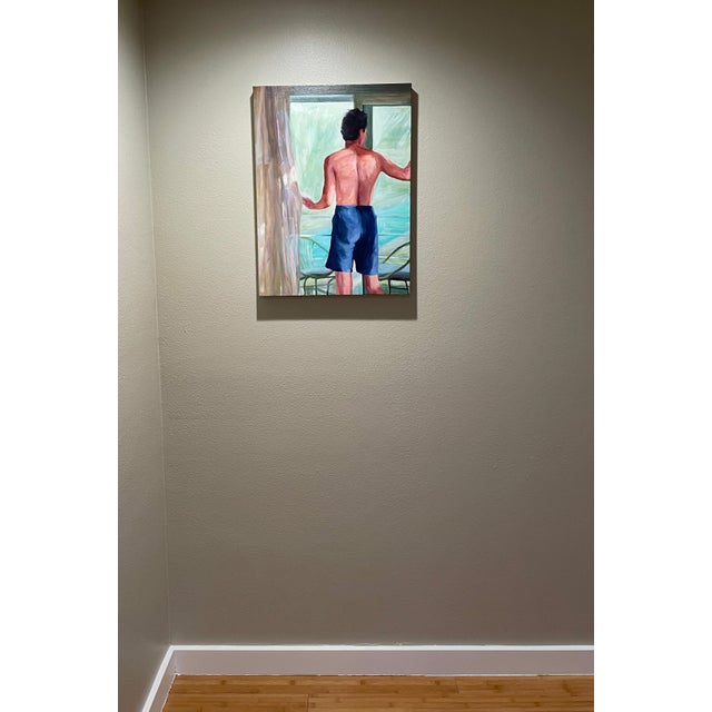 Letting the Light In, Oil on Linen by Kory Alexander For Sale - Image 4 of 8