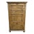 Late 19th Century Antique Pine Bin Pantry Cupboard For Sale