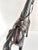 Vintage Black Equestrian Horse Sculpture With Leather Saddle & Bridle For Sale - Image 9 of 12