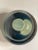 Ceramic Abstract Modern Blue Ceramic Lidded Ginger Jar For Sale - Image 7 of 11