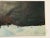Textile Dark Academia Antique Winter Landscape With Rabbit Painting Oil on Canvas Fine Art For Sale - Image 7 of 8