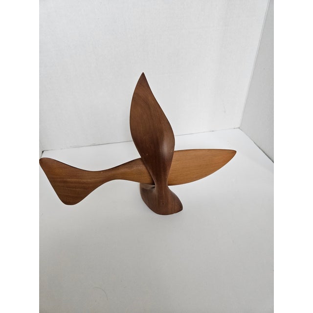 Late 20th Century Emil Milan Wood Sculpture of Fish With Sea Grass For Sale In Miami - Image 6 of 8