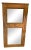 Antique French Hand Carved Oak Trumeau Mirror For Sale