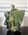 Large Japanese Ceramic Oribe Sculptural Vessel by Shigemasa Higashida For Sale - Image 12 of 18