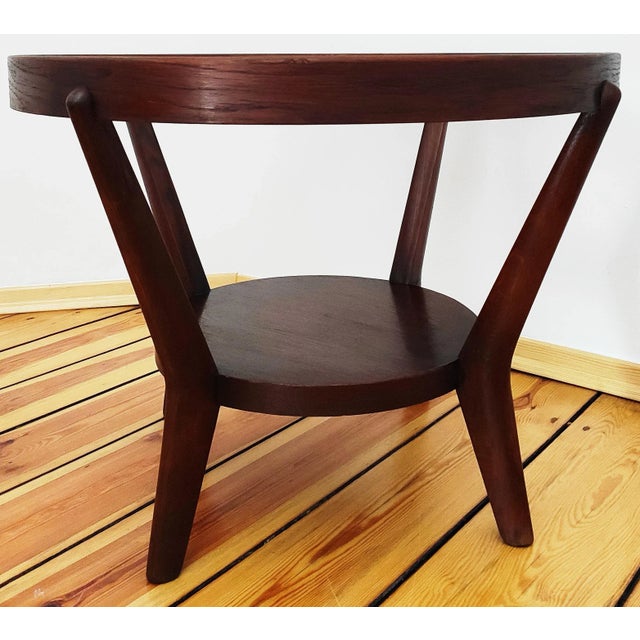 Wood Coffee Table by K. Kozelka for Interier Praha, Czechoslovakia, 1930s For Sale - Image 7 of 9