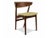 Mid-Century Modern Scandinavian No. 7 Dining Chair with Wooden Back, 1950s For Sale - Image 6 of 6