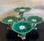 Antique English Majolica Pond Lily Compote With Stork , C. 1880's For Sale - Image 4 of 16