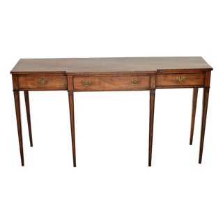 Large Antique Georgian Console Table, 1790s For Sale